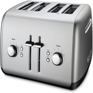 4-Slice Toaster, Contour Silver