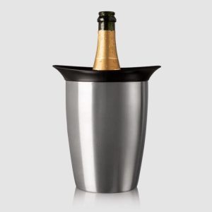 Elegant Stainless Steel Champagne Cooler