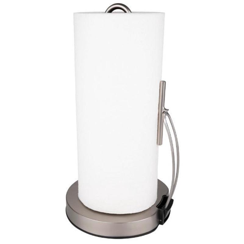 Euro Tension Paper Towel Holder Satin Nickel
