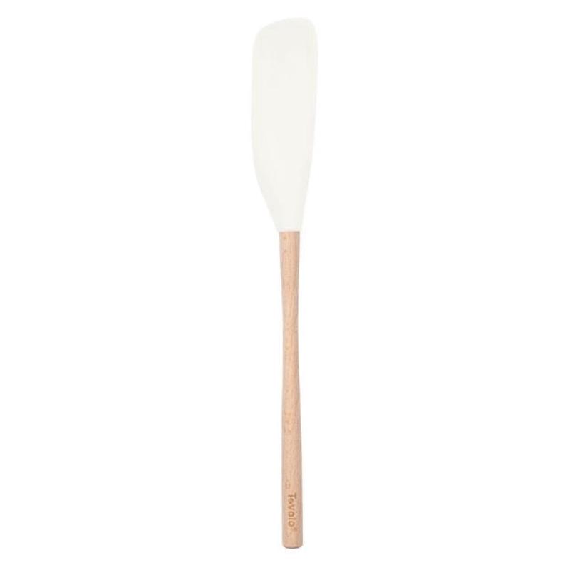 Flex-Core Wood Handled Jar Scraper, White