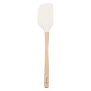 Flex-Core Wood Handled Spatula, White