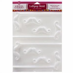 Mustache Lollipop Sheet Mold