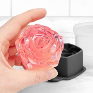 Rose Ice Molds, Set of 2