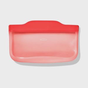 Silicone Reusable Bag | Snack Bag (12 oz), Watermelon
