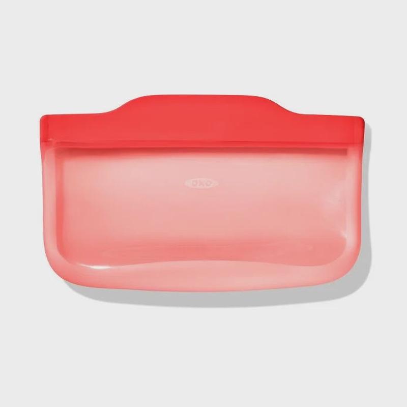 Silicone Reusable Bag | Snack Bag (12 oz), Watermelon