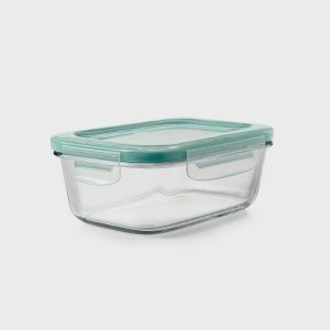 Smart Seal Glass Rectangle Container | 3.5 Cups
