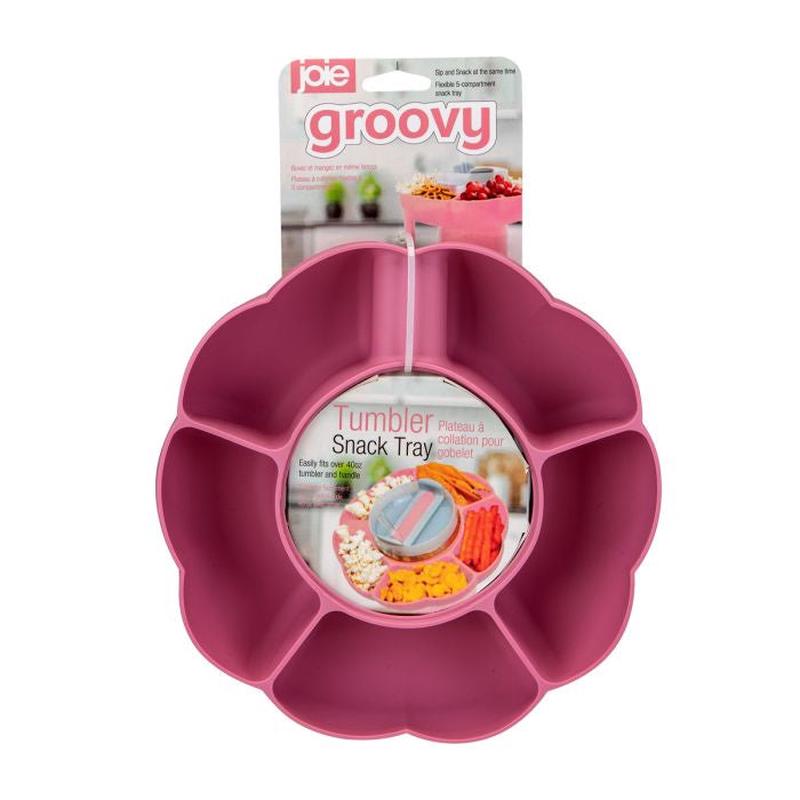 Tumbler Snack Tray, Pink