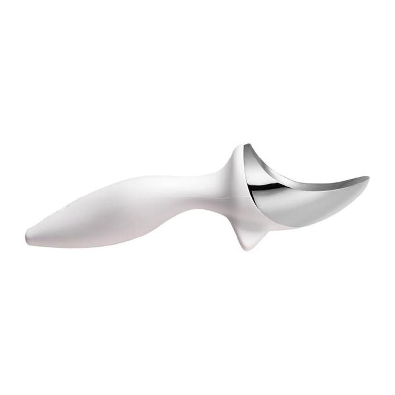 White Tilt Up Ice Cream Scoop