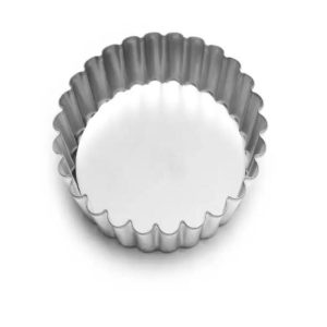 4" Loose Bottom Tartlet/Quiche Pan