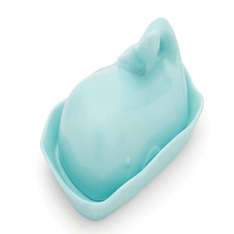 Ceramic Whale Butter Dish