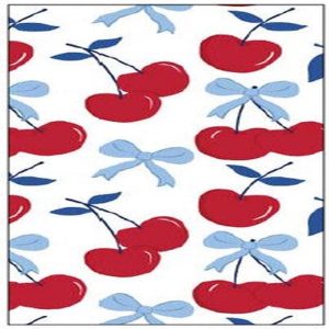 Dishtowel, Cherries & Bows