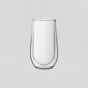 Double Walled Latte Glass, 15.25oz