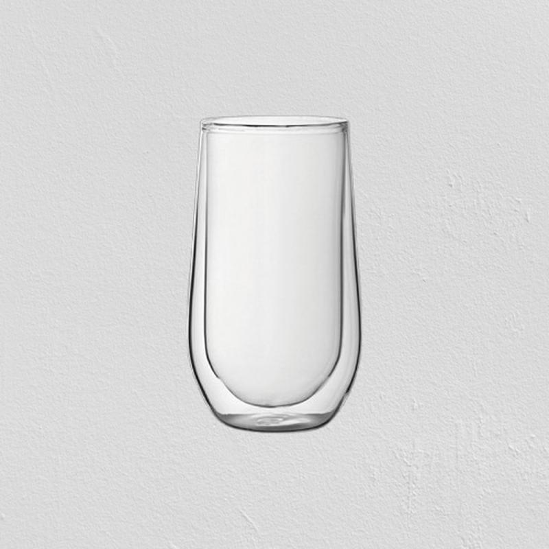 Double Walled Latte Glass, 15.25oz