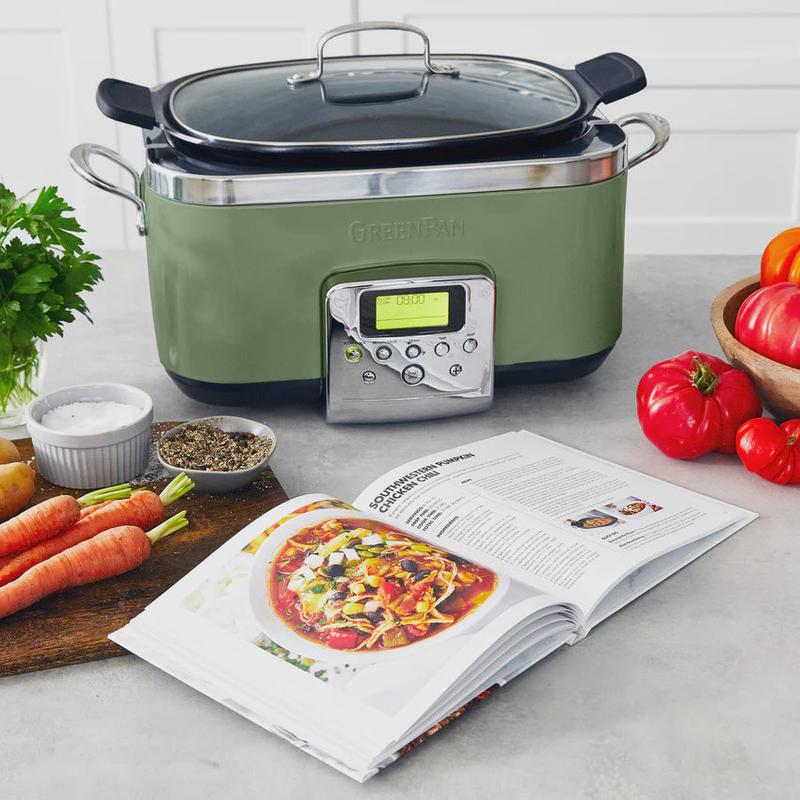 Elite 6-Quart Slow Cooker | Sage