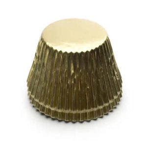 Gold Foil Bake Cups, 32 Count