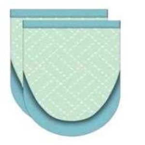 Grabber Oven Mitts, Aqua Blue