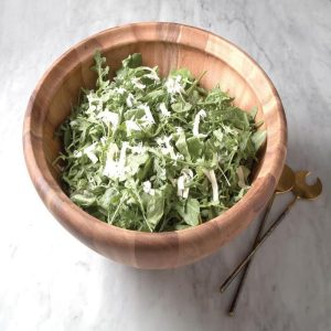 Large Salinas Salad Bowl, Acacia Wood