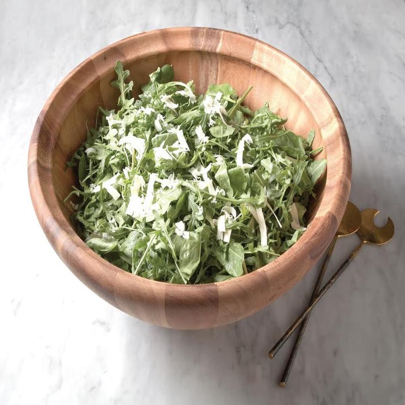 Large Salinas Salad Bowl, Acacia Wood