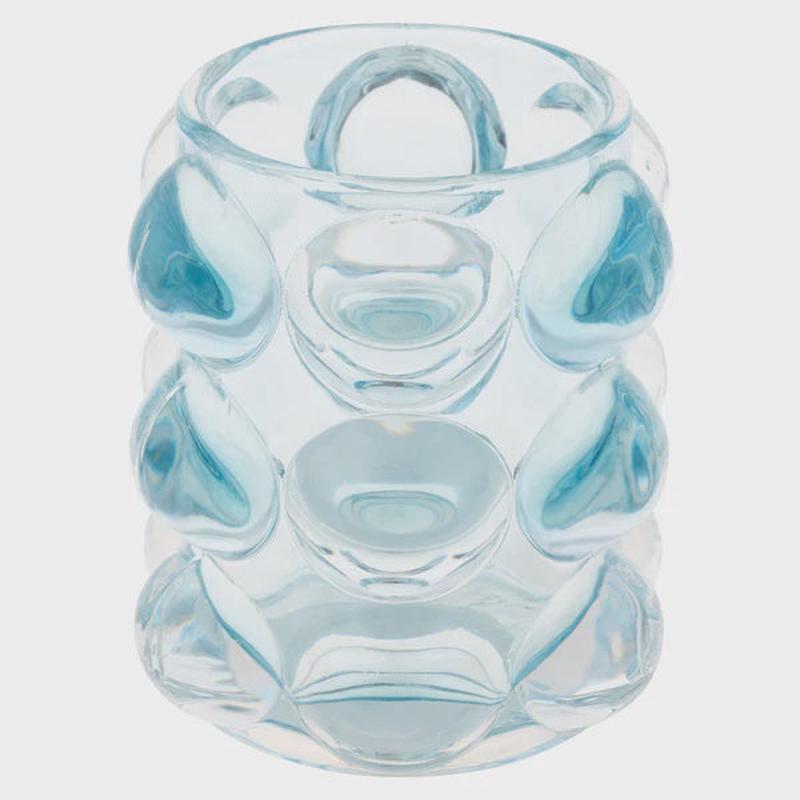 Lucia Hobnail Votives | Blue