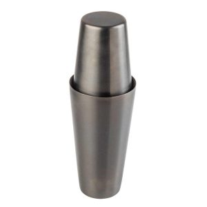 2-Piece Can-on-Can Boston Shaker, Gunmetal