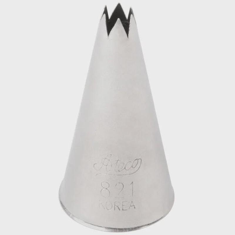 #821 Open Star Piping Tip