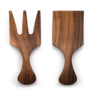 Acacia Salad Server Set