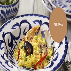 Anfora Puebla Blue Dining Collection