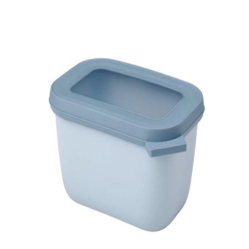 CIRQULA Rectangle Food Container, 25oz, Nordic Blue
