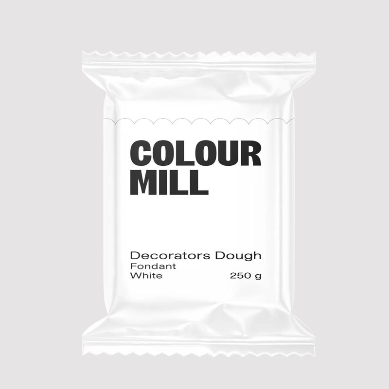 Colour Mill Decorators Dough Fondant, White