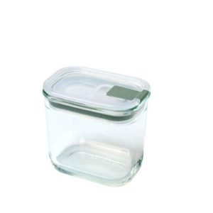 EASYCLIP Rectangle Glass Container, 450ml/15oz