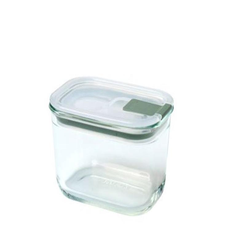 EASYCLIP Rectangle Glass Container, 450ml/15oz