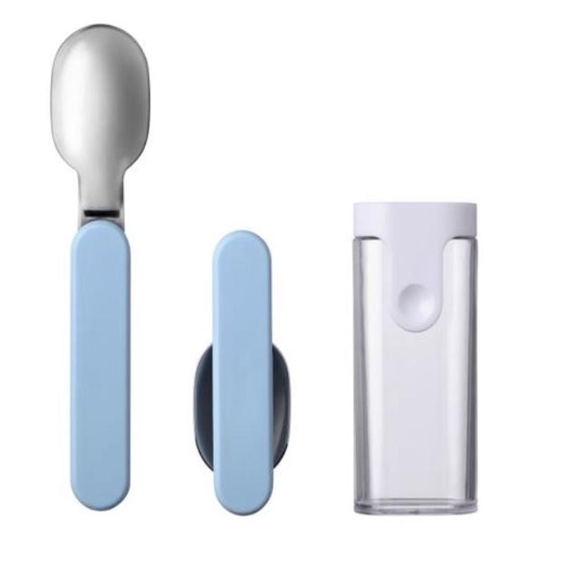 ELLIPSE Folding Spoon, Nordic Blue
