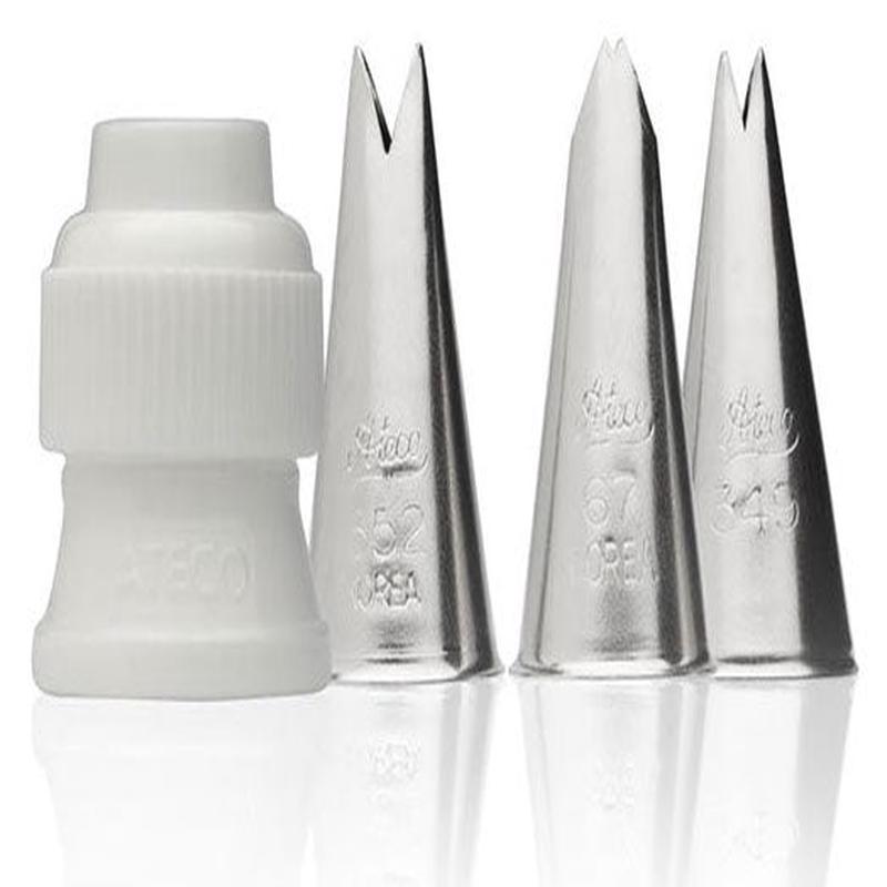 Leaf Tube Set, 4 Pieces