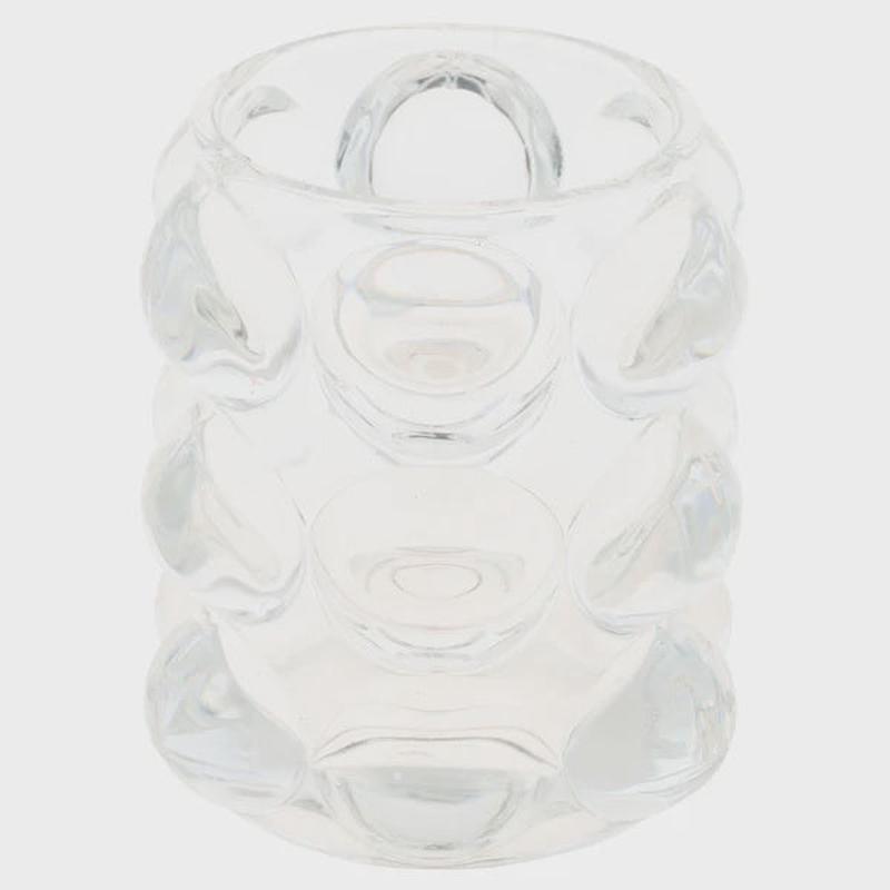 Lucia Hobnail Votives | Clear