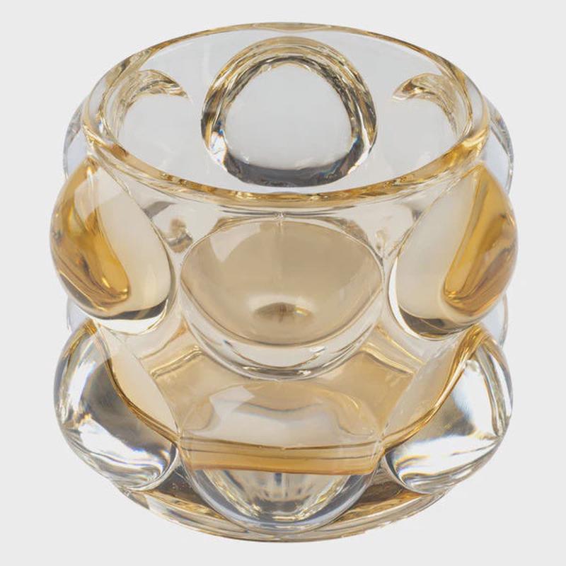 Lucia Tealight Votive | Amber