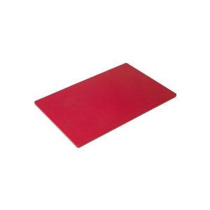 Red Plastic Cutting Board // 15"x20"