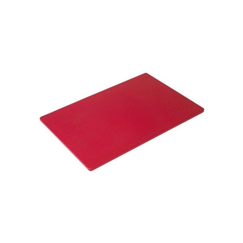 Red Plastic Cutting Board // 15"x20"