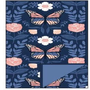 Reflective Butterflies Drying Mat