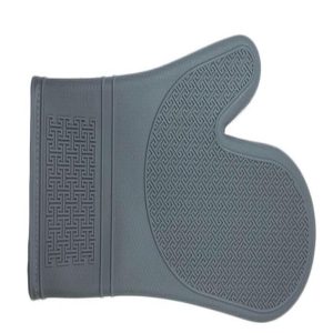 Silicone Oven Mitt, Grey