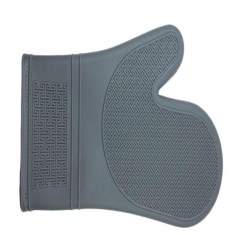 Silicone Oven Mitt, Grey
