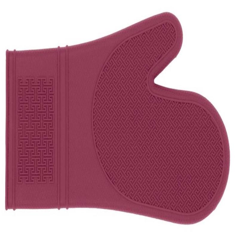 Silicone Oven Mitt, Hawthorn Rose