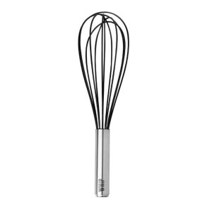 Black Silicone Whisk 11"
