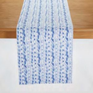 Blue on Blue Table Runner
