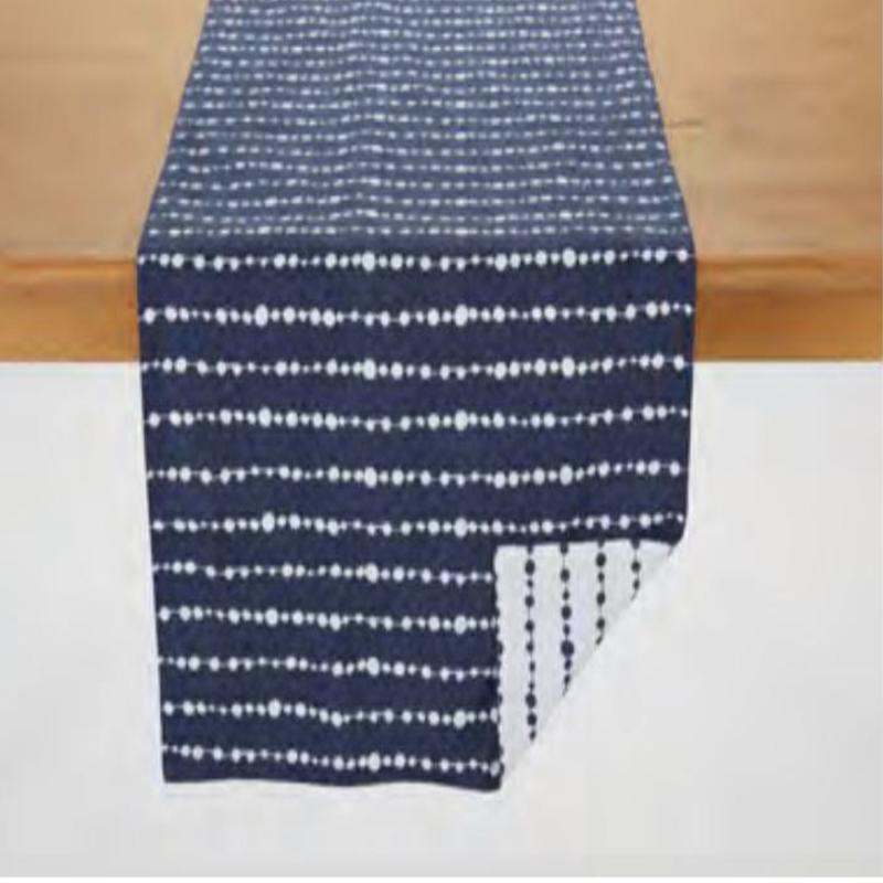 Bubble Band Reversible Table Runner