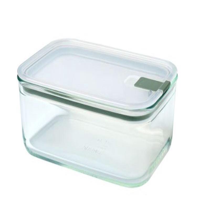 EASYCLIP Rectangle Glass Container, 1500ml/51oz