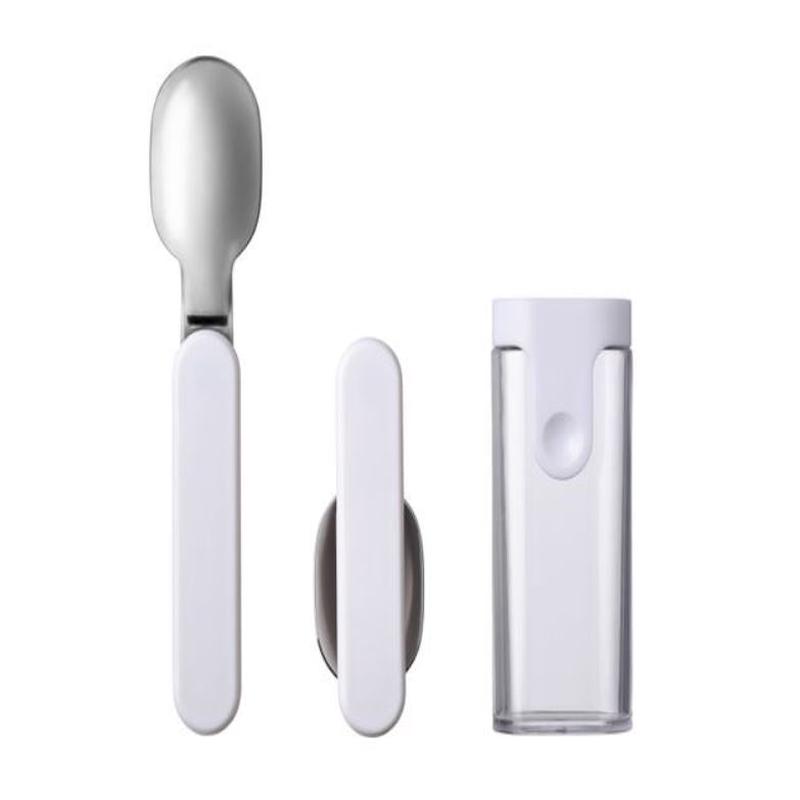 ELLIPSE Folding Spoon, White