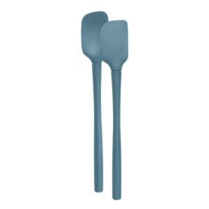 Flex-Core Mini Spat Spoon All Silicone, Blue Slate