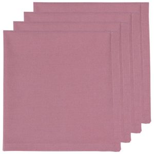 Napkins, Set of 4 | Spectrum Mauve