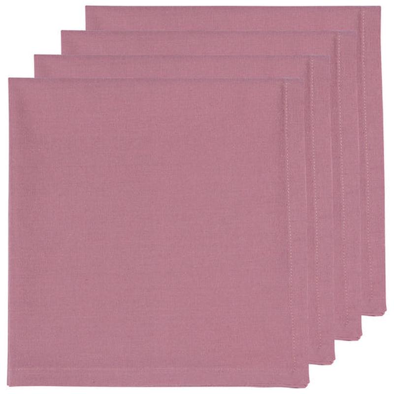 Napkins, Set of 4 | Spectrum Mauve