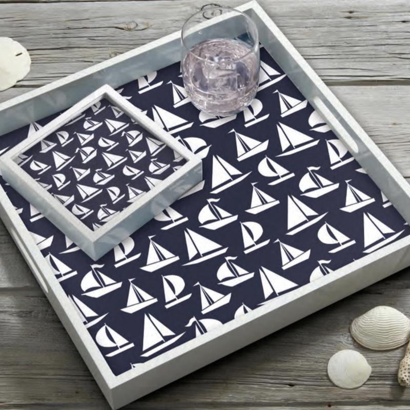 Sailboat Serving Tray